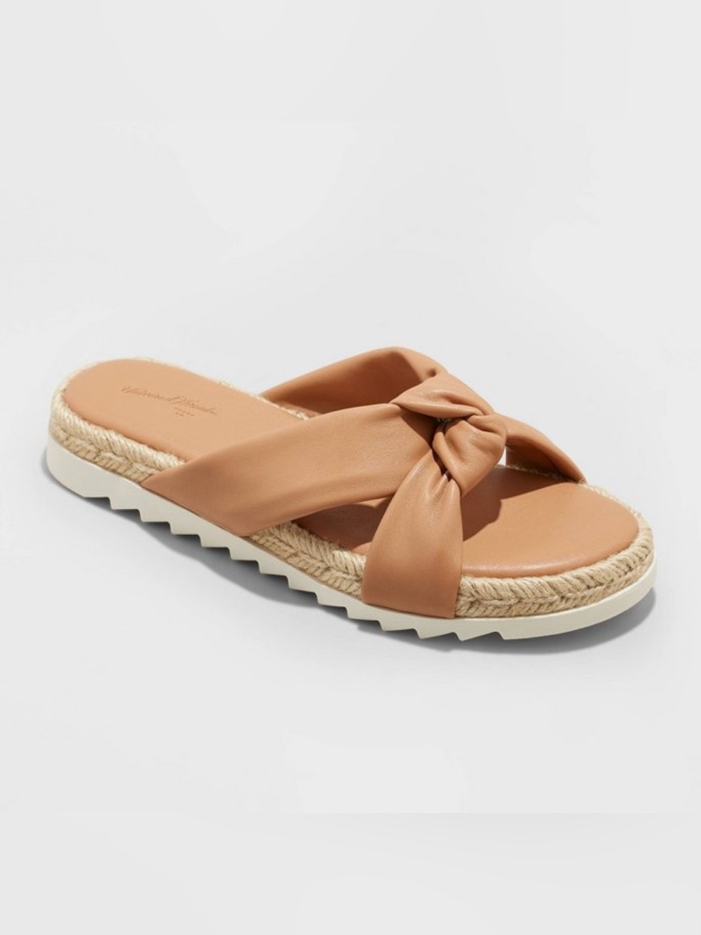 Universal Thread Dena Knotted Espadrille Sandals Tan Size 8